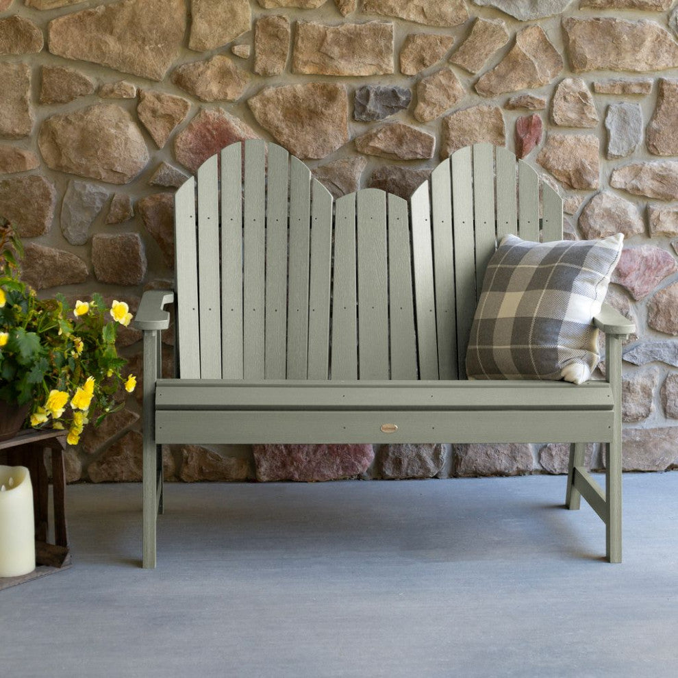 Hamilton 4' Dining Height Bench, Eucalyptus