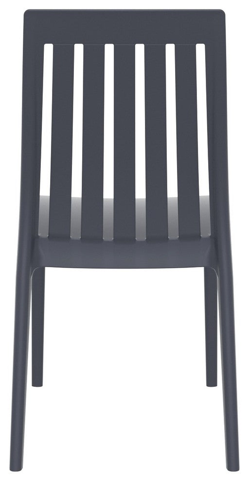 Compamia Soho Dining Chairs, Set of 2, Dark Gray