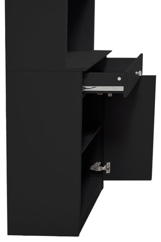 SlayStation Vanity Storage Cabinet,  Storage Cabinet, Black