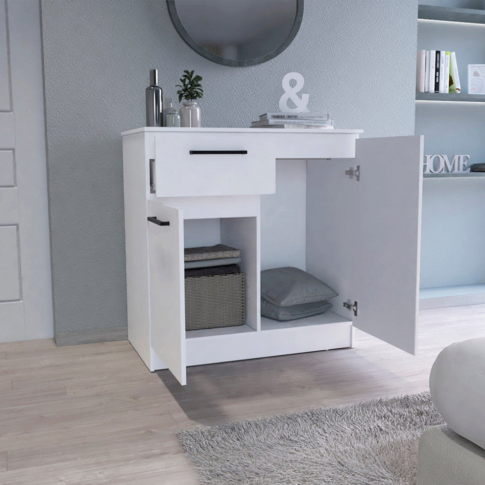 DEPOT E-SHOP Orleans Dresser with 2-Door Cabinets and Drawer