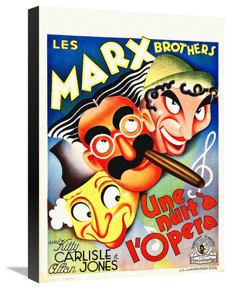Marx Brothers, French, A Night At The Opera 03, 16x22