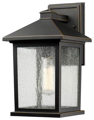 Z-Lite Portland 1 Light Outdoor Wall Light, Oil Rubbed Bronze