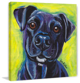 "The Sweetest Smile" Painting Print, Wrapped Canvas, 40"x40"