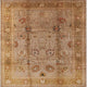 Ahgly Company Indoor Square Mid-Century Modern Area Rugs, 3' Square