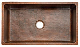 KSDB33199 33'' Copper Kitchen Single Basin Sink