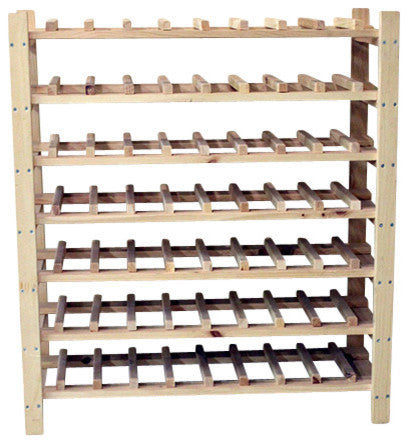 7-Shelf Stacking Wine Rack