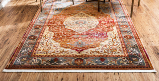 Unique Loom Rust Red Baracoa Miramar 5' 5 x 8' 0 Area Rug
