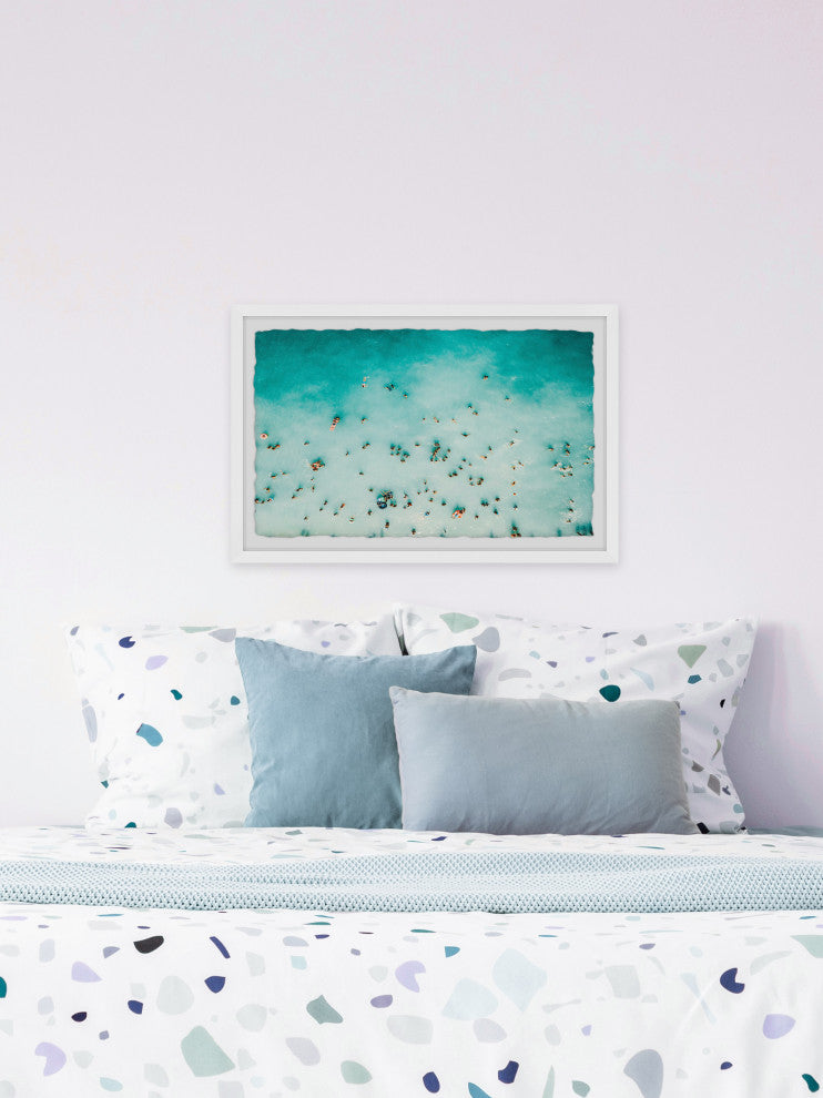 "Take a Splash" Framed Painting Print, 45x30