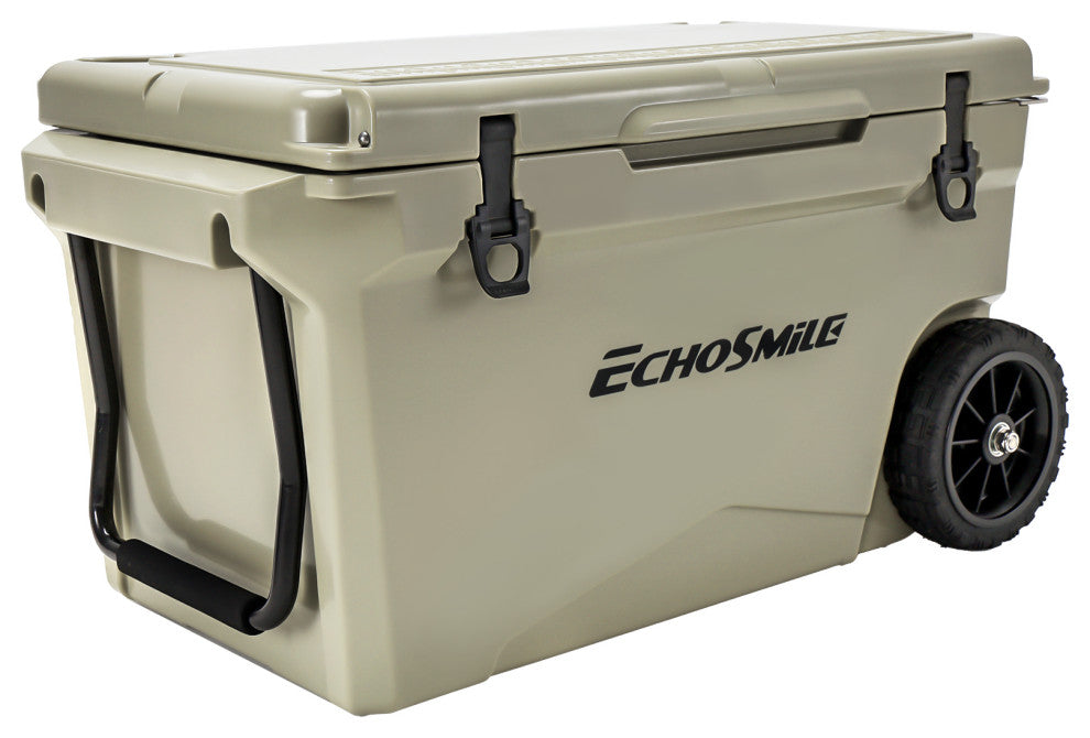 EchoSmile 75 qt. Rotomolded Cooler, Khaki