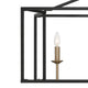 6 Light Kitchen Island Linear Pendant