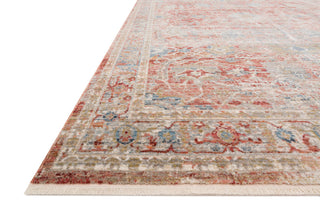 Red/Ivory Polyester Claire Area Rug by Loloi, 11'6"x15'7"