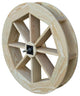 Pressure Treated Pine Waterwheel, Unfinished, 36"