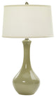 Fangio Lighting 30" Ceramic Table Lamp, Heather