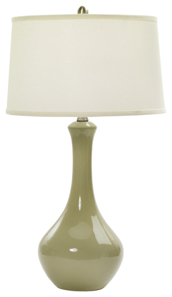 Fangio Lighting 30" Ceramic Table Lamp, Heather