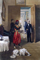 Mihaly Zichy Ante-Room in the Imperial Palace at Tsarskoye Selo Wrapped Canvas