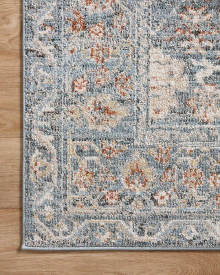 Loloi II Odette Sky / Rust 9'-2" x 13' Area Rug
