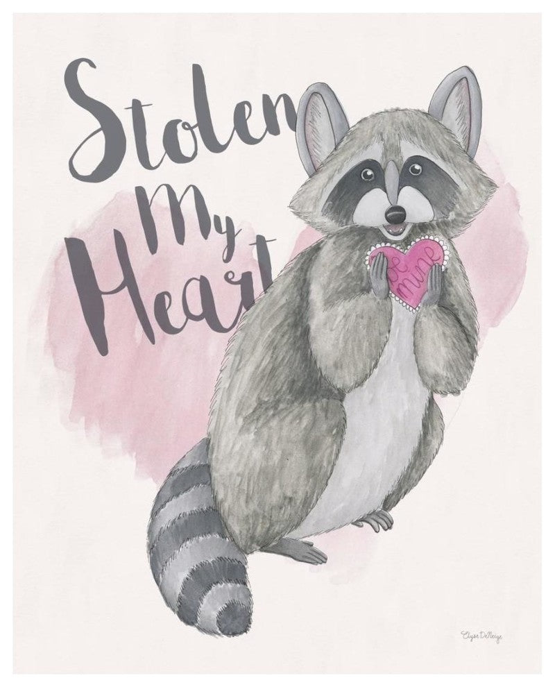 "My Furry Valentine I" Digital Paper Print by Elyse DeNeige, 18"x22"