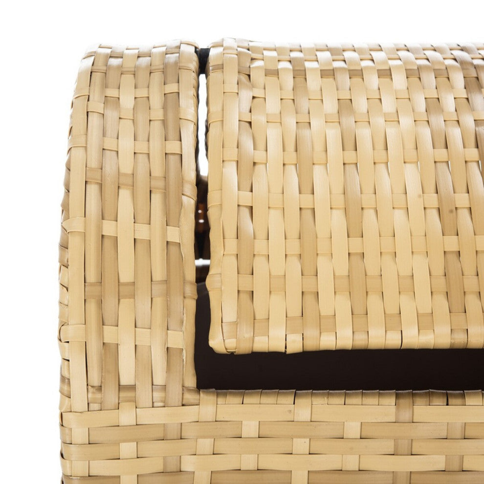 Safavieh Outdoor Serapis Trash Bn Natural