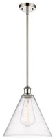 Innovations 516-1S-PN-GBC-124-LED 1-Light Mini Pendant, Polished Nickel