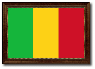Mali Country Flag Canvas Print, 19"x27"