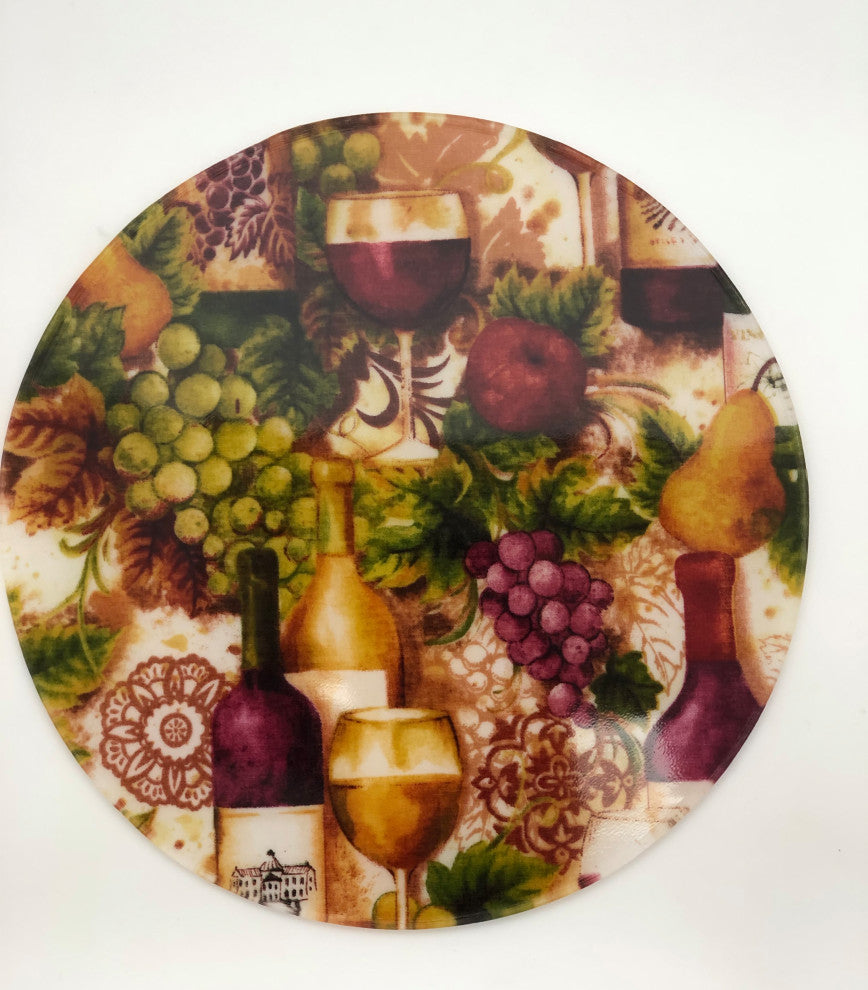 Andreas Merlot Trivet, 10" Round