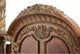 AICO Furniture, Villa Valencia Bed With Canopy, Chestnut, California King