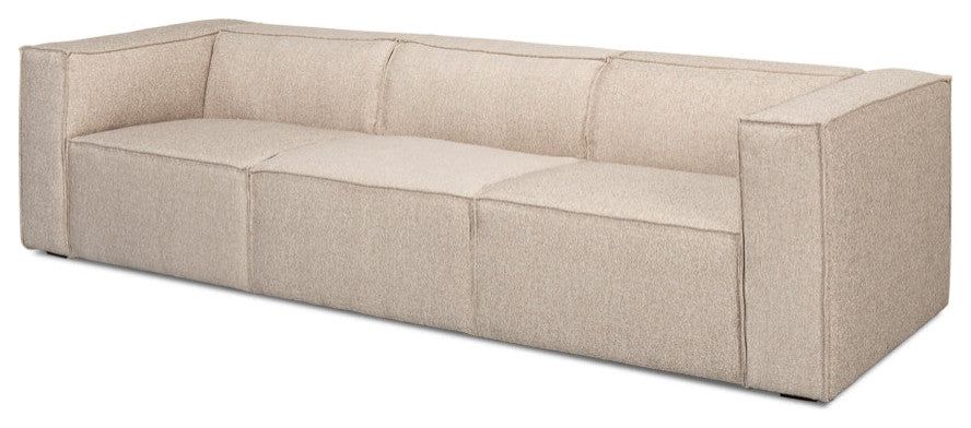 Miles Linen Sofa Low Profile 109"