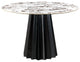 Jimena Marble 47" Round Dining Table