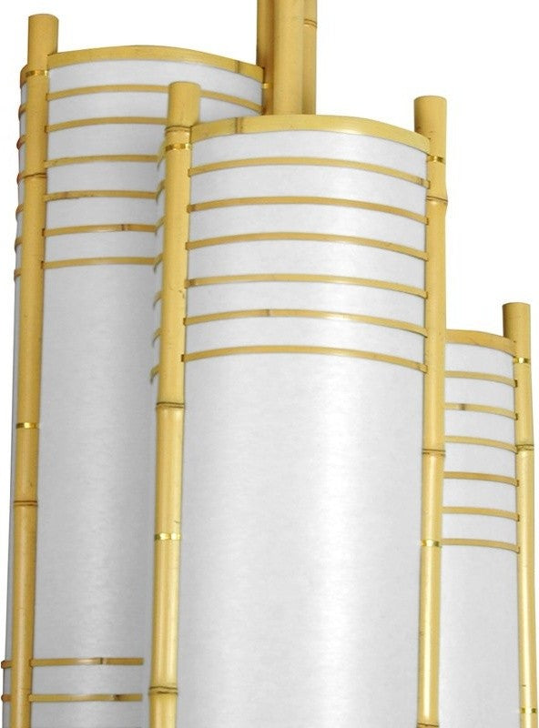 41" Kamakura Japanese Bamboo Hanging Lantern