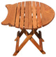 Teak Wood Fish Folding Picnic Table