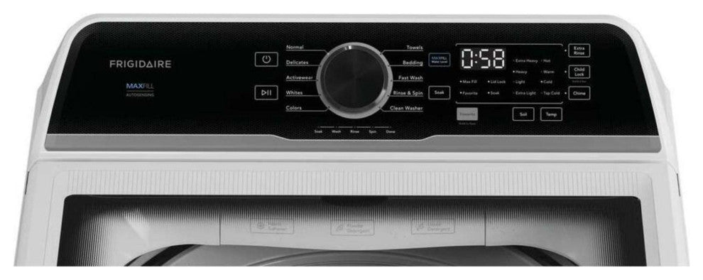 Frigidaire FLVW7523B 27"W 4.4 Cu. Ft. Top Loading Washing Machine - White