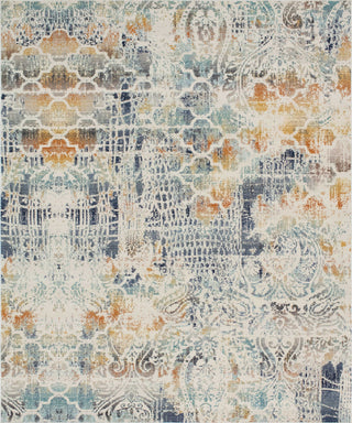 Noori Rug Low-Pile Todd Ivory/Orange Rug