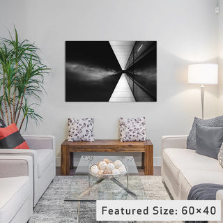 "Cloud Attack" by Jeroen van de Wiel, 40x26x1.5