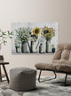 "Tin Can Flowers" Painting Print on Wrapped Canvas