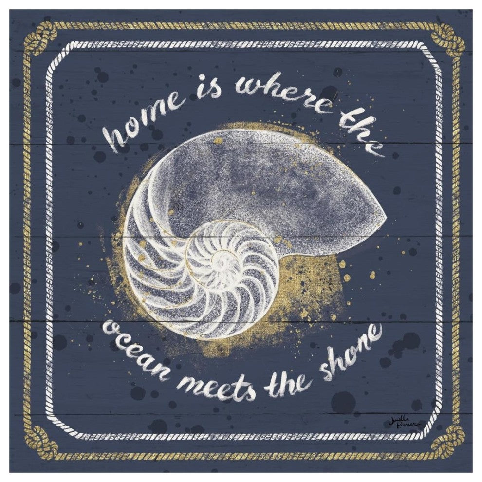 "Calm Seas I" Digital Paper Print by Janelle Penner, 32"x32"