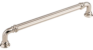 Top Knobs TK324 Reeded 7 Inch Center to Center Handle Cabinet - Brushed Satin