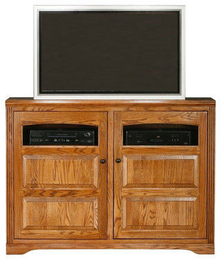 Eagle Furniture Oak Ridge Thin Flat-Panel Entertainment Console, Concord Cherry