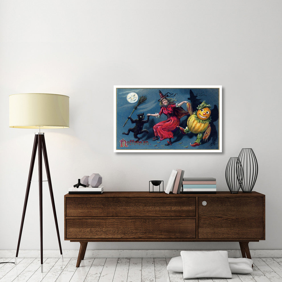 "Hallowe'en" Digital Paper Print by Halloween, 46"x28"