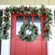 24" Winter Frost Wreath-Unlit