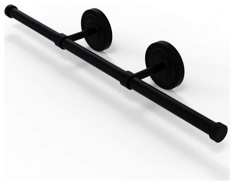 Prestige Regal Wall Mounted Horizontal Guest Towel Holder, Matte Black