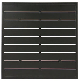 Slat 24" Square Top, Driftwood