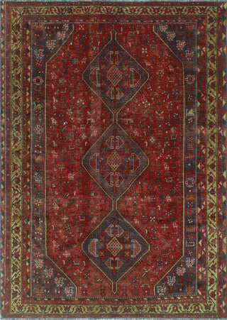 Semi-Antique Saada Red Rug