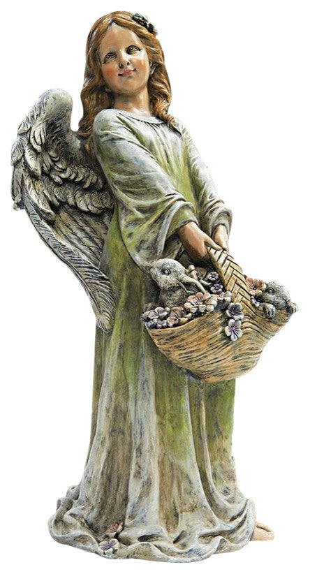 Joy the Flower Angel Statue
