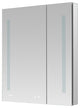 Signature Royale 30" LED Medicine Cabinet Defogger, Adjustable Magnifying Mirror