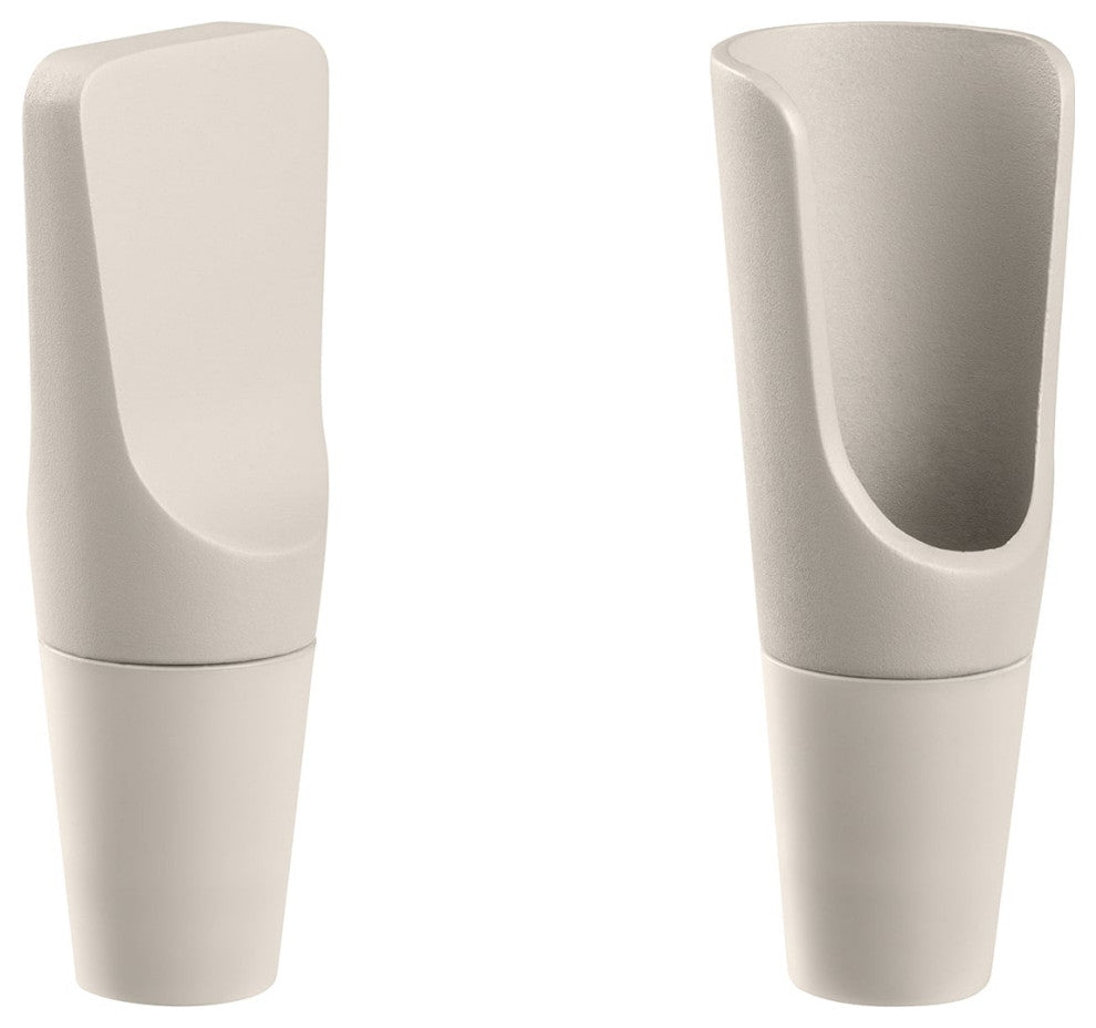 Ilo Set of 2 Wine Accessories, Moonbeam/Beige
