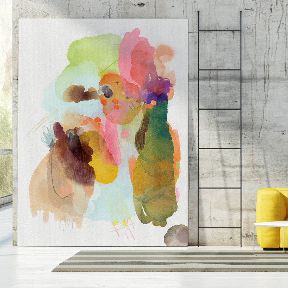 Aerial Sunset - 72 x 54 by Niya Christine