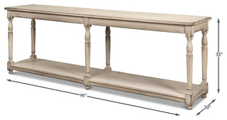 French Provincial Long Console