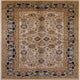 Ahgly Company Indoor Square Mid-Century Modern Area Rugs, 6' Square