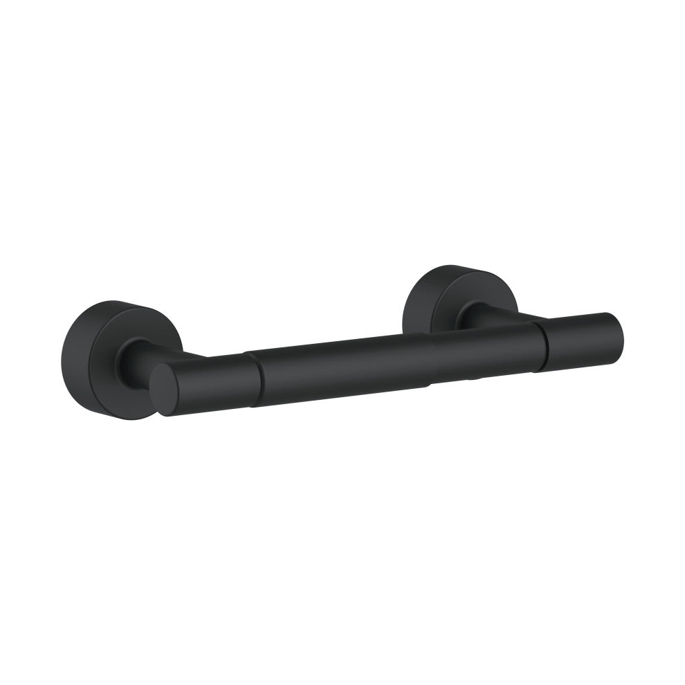 Parma Double-Post Toilet Paper Holder, Satin Black
