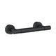 Parma Double-Post Toilet Paper Holder, Satin Black
